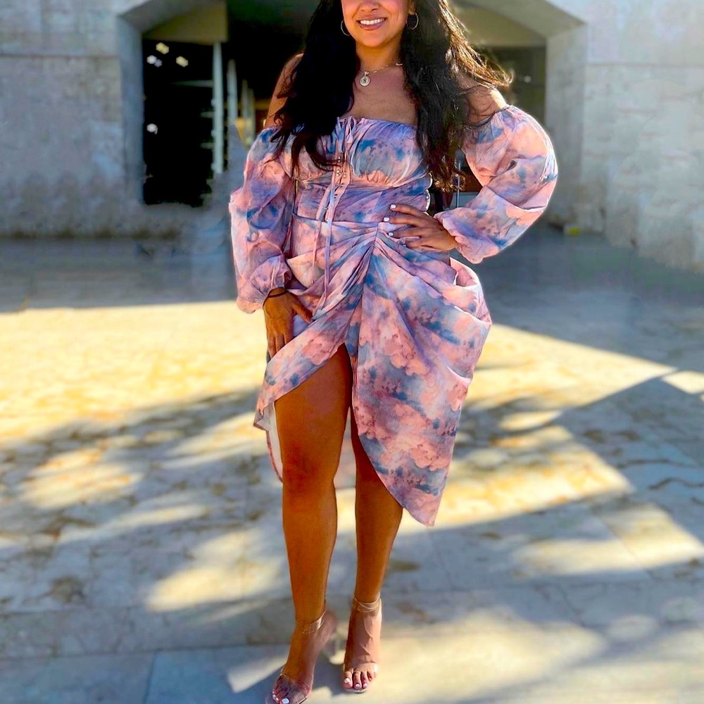 Pretty Little Thing Wedding Guest Fit